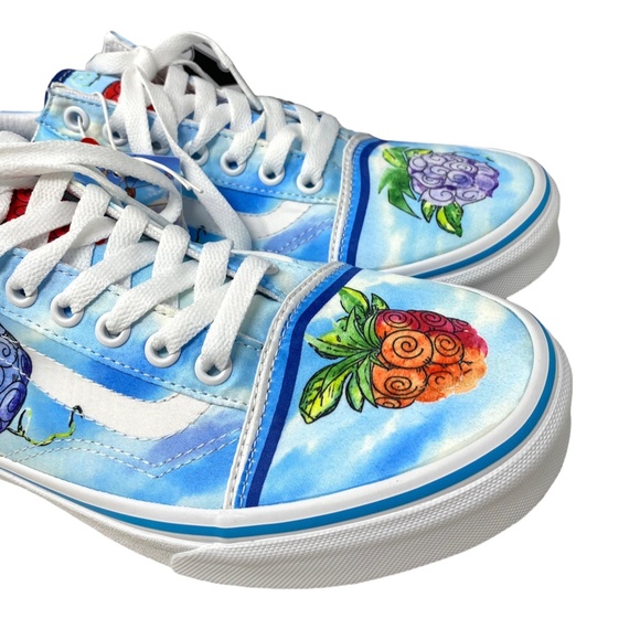 VANS x One Piece Old Skool Low Shoes Skate Canvas Women's Sneakers VN0007NT7WN - Picture 9 of 12